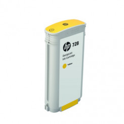 Желтый струйный картридж HP 728 DesignJet, 130 мл