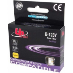 Ink cartridge UPrint Brother LC123Y/125XLY Yellow