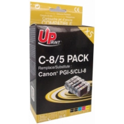 Tindikassett UPrint Canon PGI-5/CLI-8 Multipack