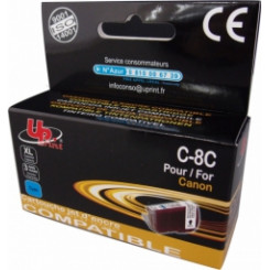 Ink cartridge UPrint Canon CLI-8C Cyan
