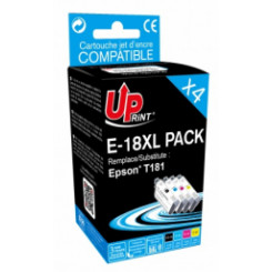 UPrint Epson E-18XL Черный/Цветной