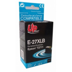 Чернильный картридж UPrint Epson 27XLB Черный