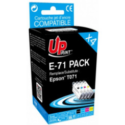UPrint E-71 BK/ C/ M/ Y 4 Pack