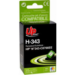 Чернильный картридж UPrint HP 343 Цветной