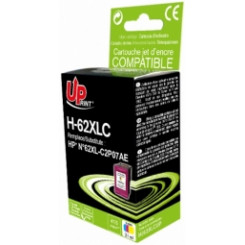 Чернильный картридж UPrint HP H-62XLC Цветной
