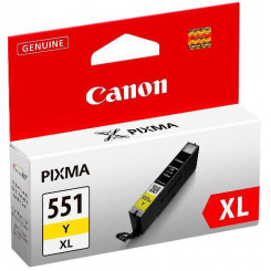 Canon CLI-551XL Y Yellow ink cartridge, with security