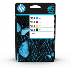 Оригинальные струйные картриджи HP 963, 4 шт. в упаковке, черные/голубые/пурпурные/желтые
