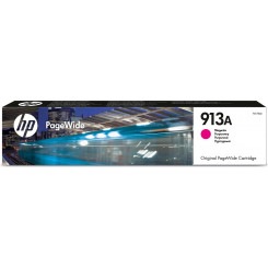 HP 913A, оригинальный картридж PageWide, пурпурный