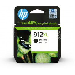 HP 912XL, Оригинальный струйный картридж увеличенной емкости, Черный