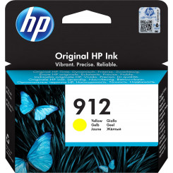 HP originaaltindikassett, 315 lehekülge, 2,93 ml, kollane, EN/DE/FR/IT/NL/RU