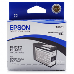 Epsoni fotomust tindikassett Stylus PRO 3800 jaoks, 80 ml Epson
