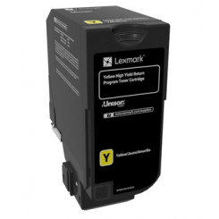 Lexmark Genuine High Capacity Yellow Return Programme 84C2HY0 Toner Cartridge Lexmark Yellow