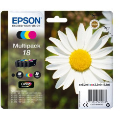 Epson Daisy Multipack, 4 цвета, 18 чернил Claria Home Ink
