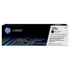 HP 131X must LaserJeti toonerikassett (2400 lehekülge)