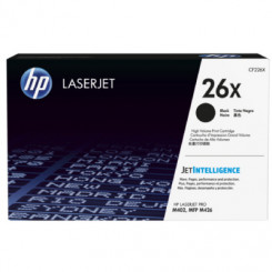 Оригинальный лазерный картридж HP LaserJet увеличенной емкости 26X, Черный (9000 страниц)