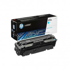HP 415A Cyan LaserJet Toner Cartridge (2100 pages)