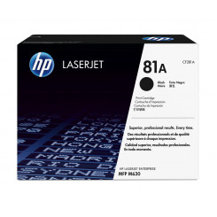 HP 81A must originaal LaserJeti toonerikassett