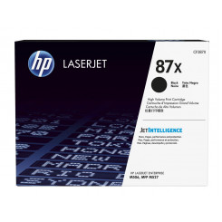Оригинальный лазерный картридж HP LaserJet увеличенной емкости HP 87X, черный