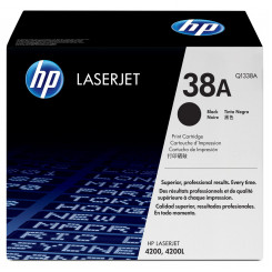 Оригинальный лазерный картридж HP 38A LaserJet, черный