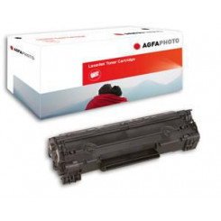 Черный тонер AgfaPhoto для принтеров, использующих CB435A/EP-712