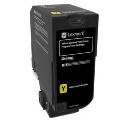Lexmarki 7K kollase tagastusprogrammi toonerikassett (CS72x, CX725)