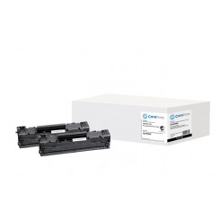 CoreParts Toner Black CB436AD Pages: 2000x2, Nordic Swan HP LaserJet P1505 (36A) Twin Pack
