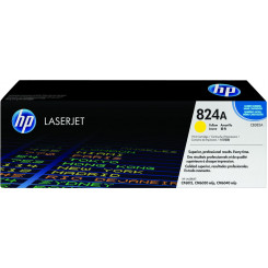 Оригинальный лазерный картридж HP LaserJet 824A, желтый