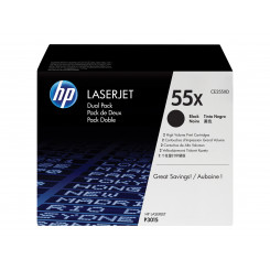 HP Laserjet CE255X must topeltpakk
