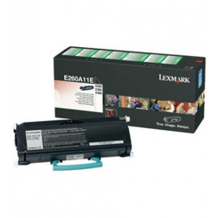 Lexmark E260A11E toonerikassett 1 tk originaal must