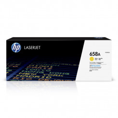 HP 658A kollane LaserJeti toonerikassett (6000 lehekülge)