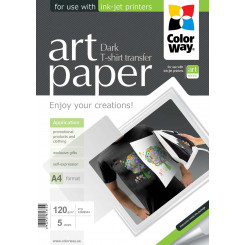 ColorWay ART T-shirt transfer (dark) Photo Paper A4 A4 120 g/m²