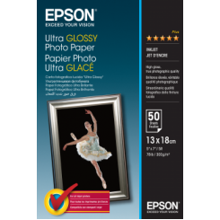 Epson Ultra Glossy Photo Paper Фотобумага 13 x 18 см, 300 г/м²