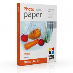 ColorWay Photo Paper 	PM220100A4  Matte White A4 220 g/m²