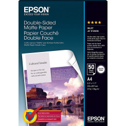 Двусторонняя матовая бумага Epson — A4 — 50 листов A4