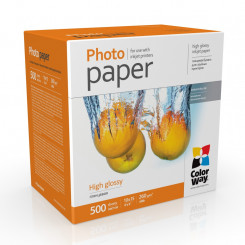 ColorWay Photo Paper 	PG2605004R Glossy White 10 x 15 cm 260 g / m²