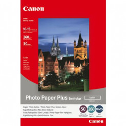 Полуглянцевая фотобумага Canon SG-201 Plus 4x6 дюймов — 50 листов