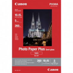 Полуглянцевая фотобумага Canon SG-201 Plus 10x15 см — 5 листов