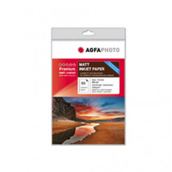 AgfaPhoto AP13050A4M printing paper A4 (210x297 mm) Matte 50 sheets Red, White