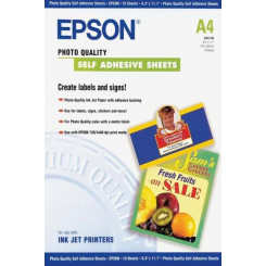 Самоклеящаяся фотобумага Epson — A4 — 10 листов
