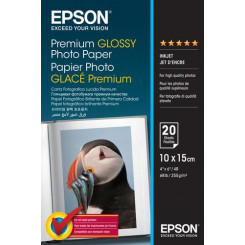 Глянцевая фотобумага Epson Premium — 10x15 см — 20 листов