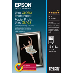 Фотобумага Epson Ultra Glossy Photo Paper — 13x18 см — 50 листов