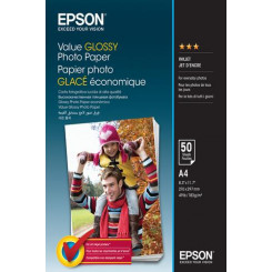 Глянцевая фотобумага Epson Value — A4 — 50 листов