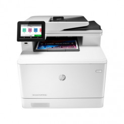 Принтер HP Color LaserJet Pro M479dw AIO «все в одном» — цветной лазер A4, печать/копирование/сканирование, устройство автоматической подачи документов, автоматическая двусторонняя печать, локальная сеть, Wi-Fi, 27 страниц в минуту, 4000 страниц в месяц