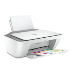 HP DeskJet 2720e Принтер HP+ AIO «все в одном» — цветные чернила формата A4, печать/копирование/сканирование, ручная двусторонняя печать, Wi-Fi, 7,5 страниц в минуту, 50–100 страниц в месяц