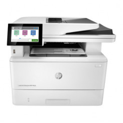 Принтер HP LaserJet Enterprise MFP M430f AIO «все в одном» — черно-белый лазерный принтер формата A4, печать/копирование/двустороннее сканирование/факс, устройство автоматической подачи документов, автоматическая двусторонняя печать, локальная сеть, 38 ст