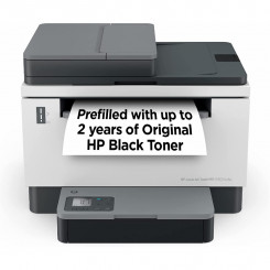 HP LaserJet Tank 2604sdw AIO kõik-ühes printer – A4 mustlaser, printimine/kopeerimine/kahepoolne skannimine, automaatne dokumendisöötur, automaatne kahepoolne, LAN, WiFi, 22 lk/min, 250–2500 lehekülge kuus (asendab Neverstopi)