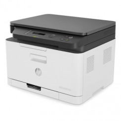 Принтер HP Color LaserJet 178nw AIO «все в одном» — цветной лазерный принтер формата A4, печать/копирование/сканирование, ручная двусторонняя печать, локальная сеть, Wi-Fi, 18 страниц в минуту, 100–500 страниц в месяц
