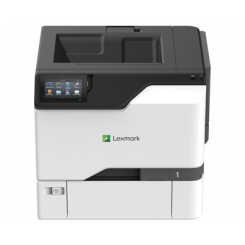 Цветной лазерный принтер Lexmark CS730de Максимальный размер бумаги серии A по ISO A4, белый
