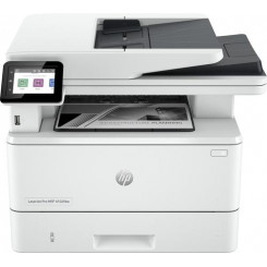 HP LaserJet Pro MFP 4102dw printer, mustvalge, printer väikesele keskmisele ettevõttele, printimine, kopeerimine, skannimine, traadita ühendus; Instant Ink sobilik; Printige telefonist või tahvelarvutist; Automaatne dokumendisöötur