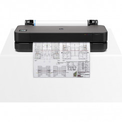 Принтер/плоттер HP DesignJet T250 — рулон цветных чернил, 24 дюйма, печать, автоматический горизонтальный резак, локальная сеть, Wi-Fi, 30 секунд / страница формата A1, 76 отпечатков формата A1 в час
